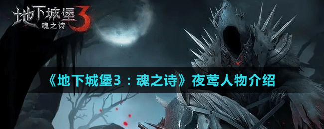 《地下城堡3：魂之詩(shī)》夜鶯人物介紹