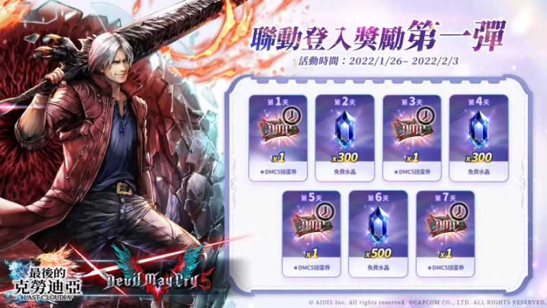《最后的克勞迪亞》x《DevilMayCry5》超燃聯(lián)動(dòng)！帥氣滿點(diǎn)的惡魔獵人颯爽登場(chǎng)！