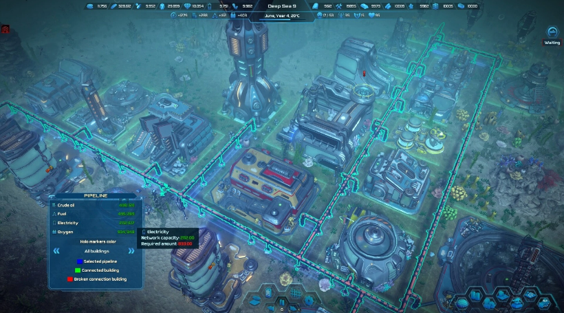 海底生存建造游戲《水之城》上線 Steam：水下重建人類(lèi)文明