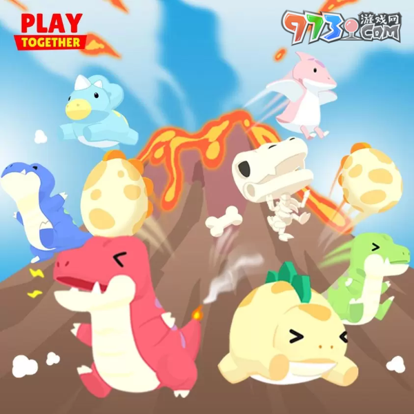 《天天玩樂園》新增恐龍主題活動，在KAIA島嶼協(xié)助考古學家發(fā)現(xiàn)恐龍的痕跡