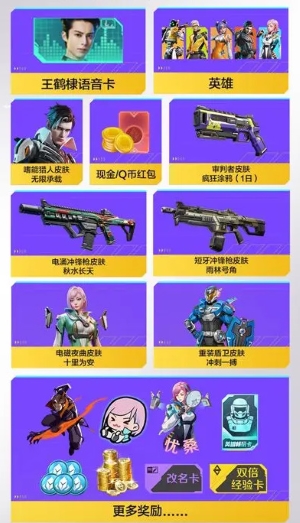 《高能英雄》公測獎勵一覽