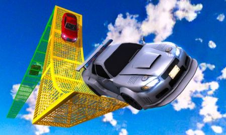 超級汽車特技巨型坡道截圖(4)
