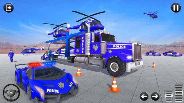 警察卡車運警車截圖(4)