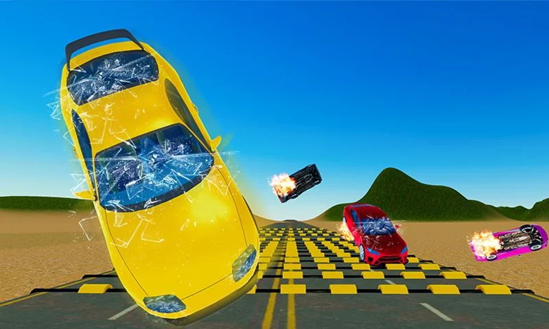 超級(jí)汽車(chē)碰撞模擬器截圖(3)