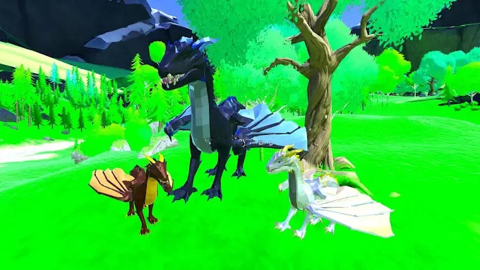 飛行火龍模擬器3D狩獵截圖(2)