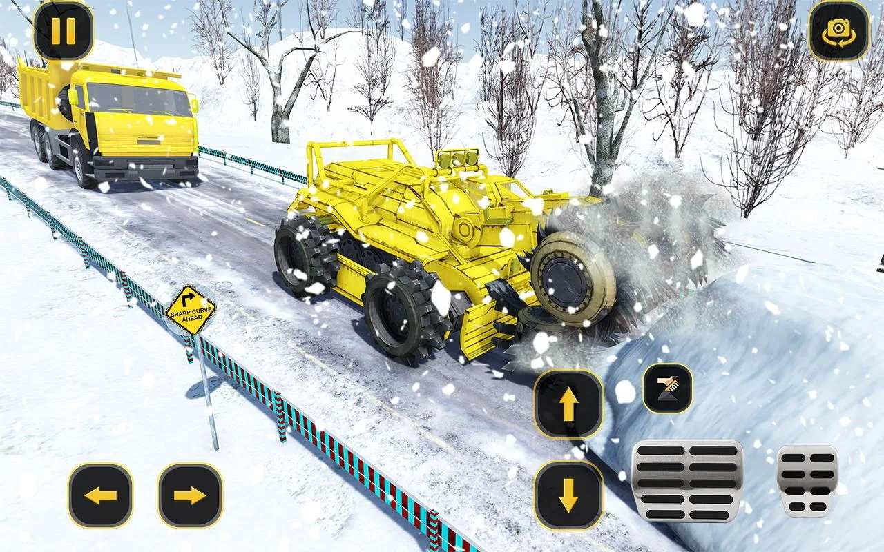 雪地貨車模擬運輸截圖(1)