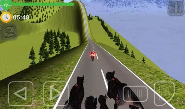 僵尸高速公路自行車駕駛截圖(1)