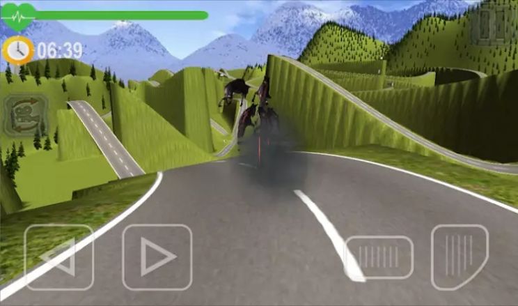 僵尸高速公路自行車駕駛截圖(2)