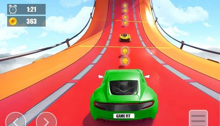 超級(jí)英雄超級(jí)坡道汽車特技截圖(2)