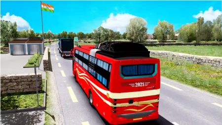 長(zhǎng)途汽車比賽截圖(2)