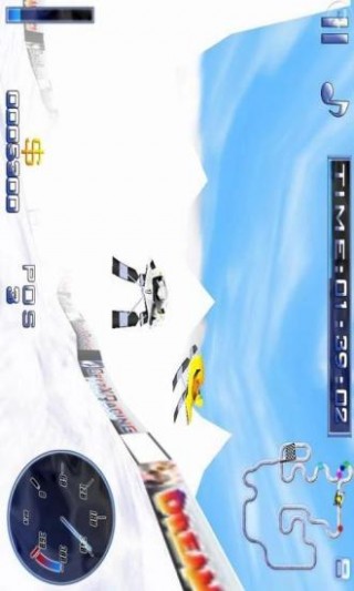 雪地賽車游戲截圖(4)