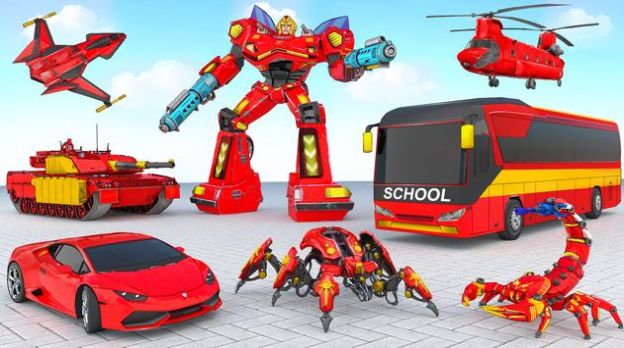 校車機(jī)器人汽車截圖(1)