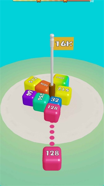旋轉的2048截圖(4)