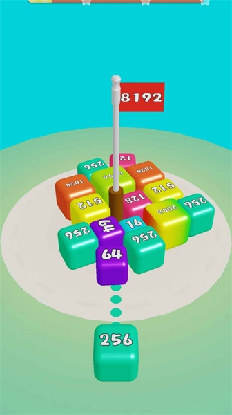 旋轉的2048截圖(2)