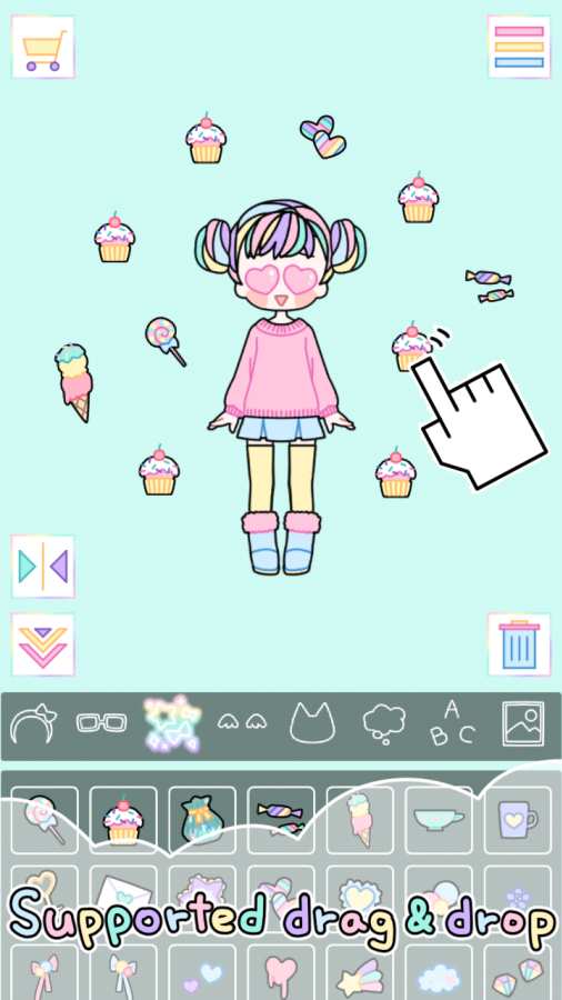 pastelgirl內(nèi)購版全皮膚截圖(1)