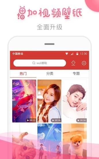桔子壁紙安卓版截圖(1)