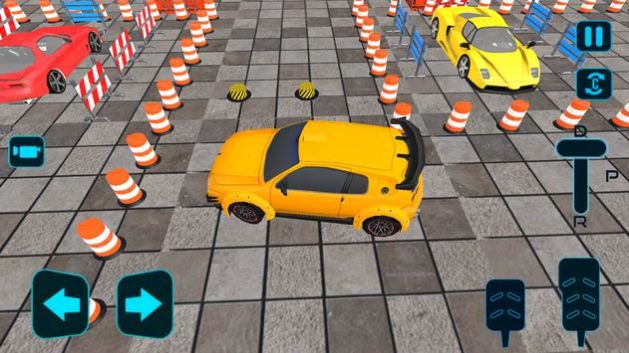 真實(shí)現(xiàn)代停車場3D截圖(2)