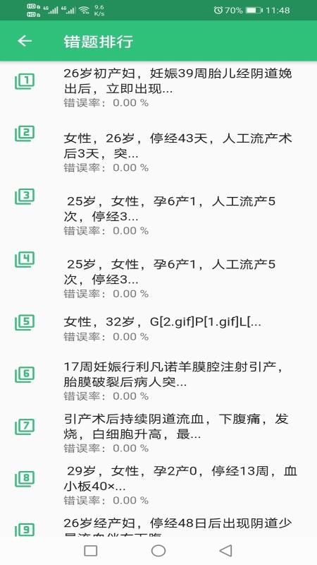 計(jì)劃生育主治醫(yī)師題庫(kù)截圖(1)