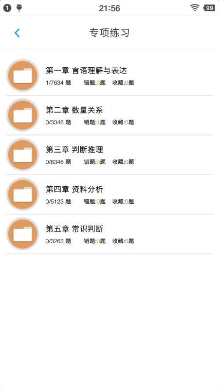 公務(wù)員行測題集截圖(4)