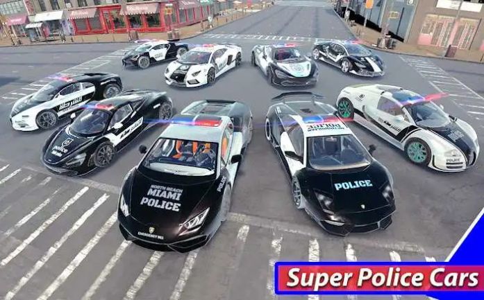 超級警車駕駛模擬器3D截圖(4)
