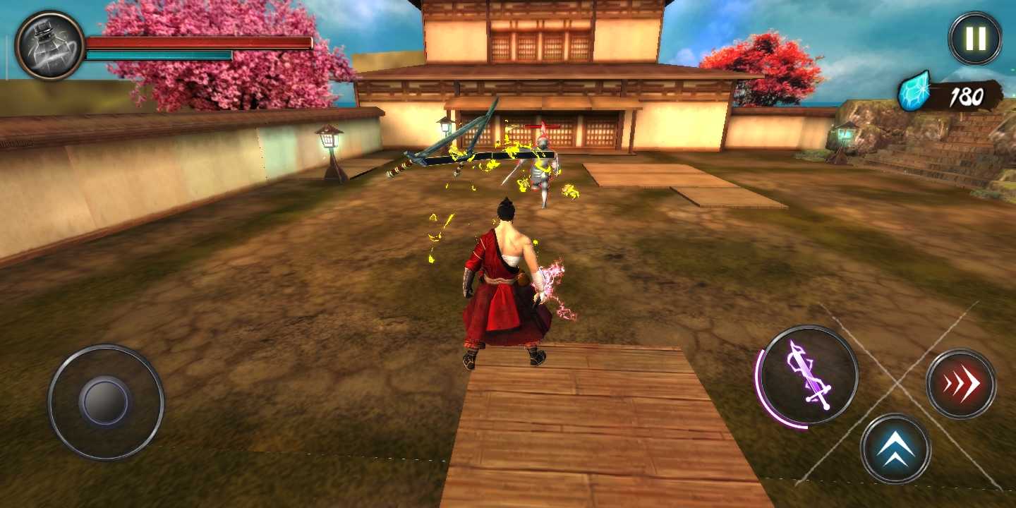 忍者武士隆無(wú)敵版截圖(2)