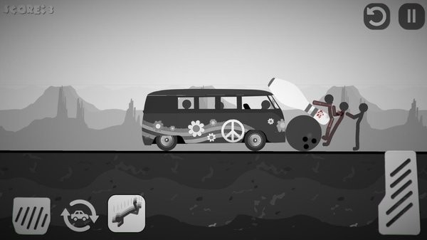 火柴人車(chē)禍模擬器無(wú)廣告版截圖(5)
