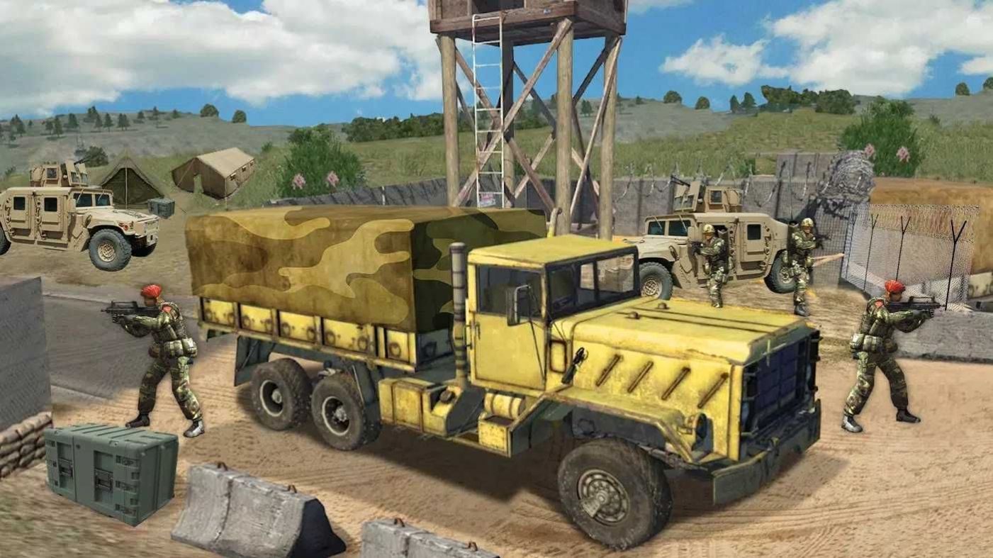 美國(guó)軍車卡車駕駛截圖(2)