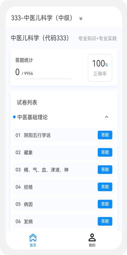 兒科學(xué)新題庫(kù)截圖(2)