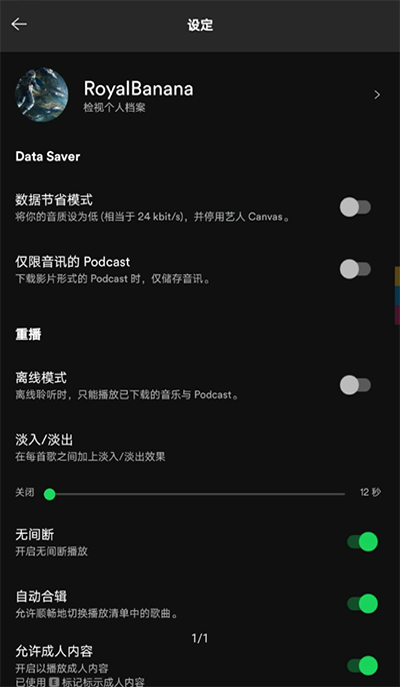 Spotify安卓中文版截圖(2)