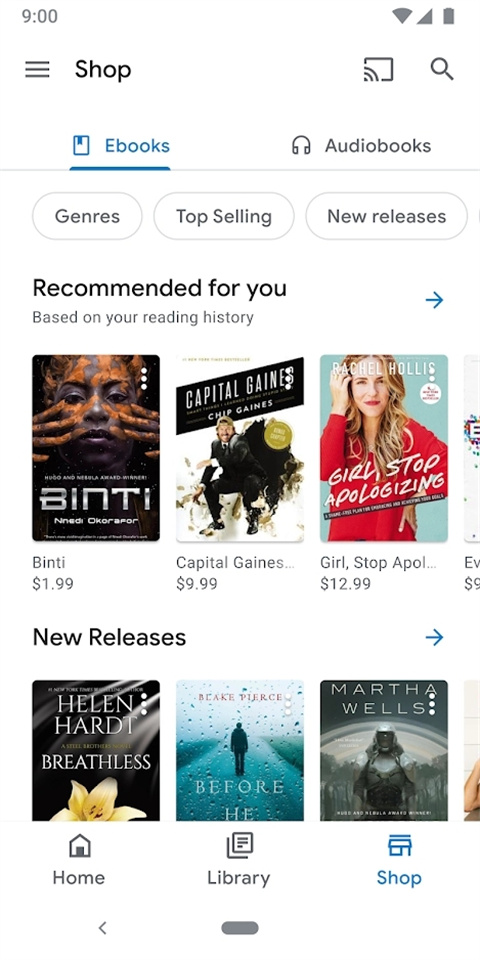 Google Play圖書截圖(5)