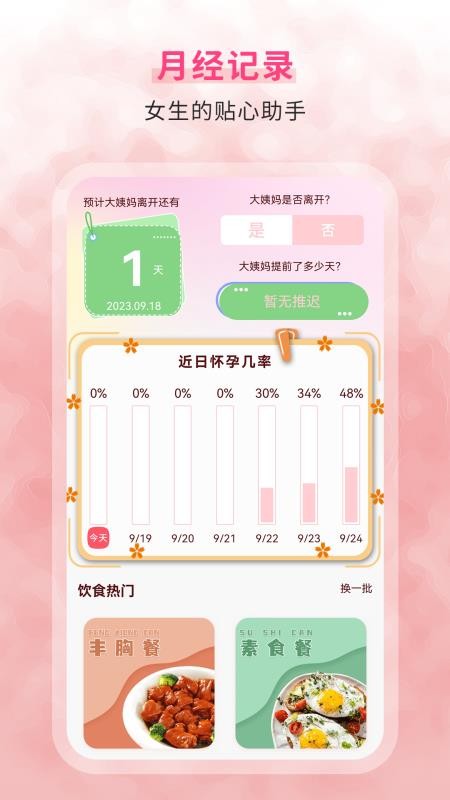 生理期記錄截圖(1)
