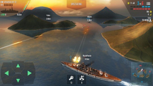 戰(zhàn)斗軍艦截圖(1)
