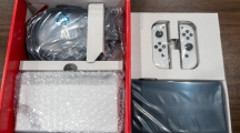 Nintendo Switch OLED 款式開箱動手玩，7寸鮮明螢幕大幅提升攜帶游玩視覺體驗