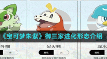 《寶可夢(mèng)朱紫》御三家進(jìn)化形態(tài)介紹