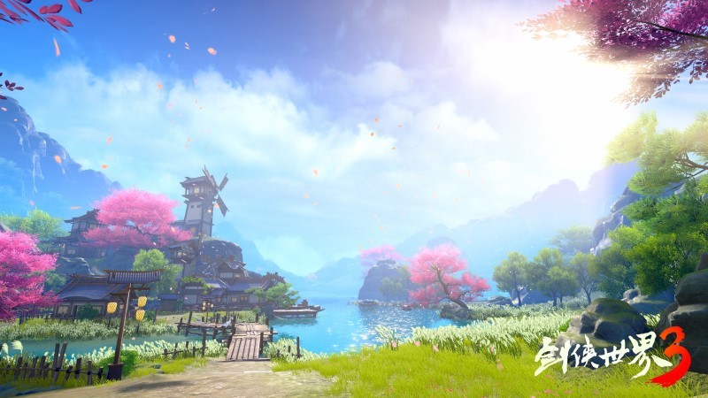 《劍俠世界3》至美江湖風(fēng)景每一幀都是壁紙！
