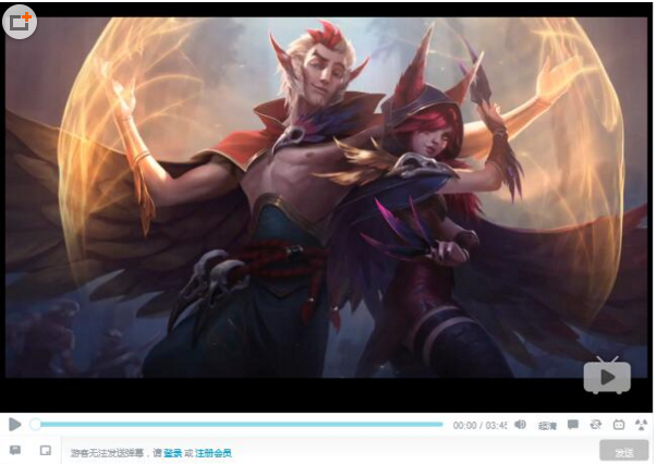 LOL新英雄洛與霞登錄界面的動(dòng)態(tài)圖及主題音樂(lè)搶先看