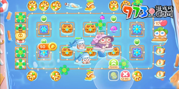 《保衛(wèi)蘿卜4》暖暖湯泉第十二關攻略