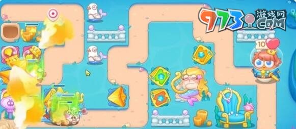 《保衛(wèi)蘿卜4》海的閨女第36關攻略