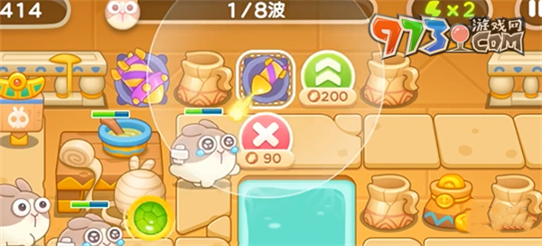 《保衛(wèi)蘿卜4》法老歸來第75關通關攻略